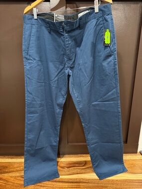 Volcom Men's Slate Blue Chino Pants